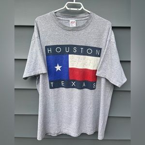 Vintage Houston Texas T-Shirt / 1996 / Single Stitch / 2XL